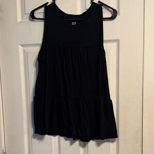 GAP Women's Elegant Black Tank Top